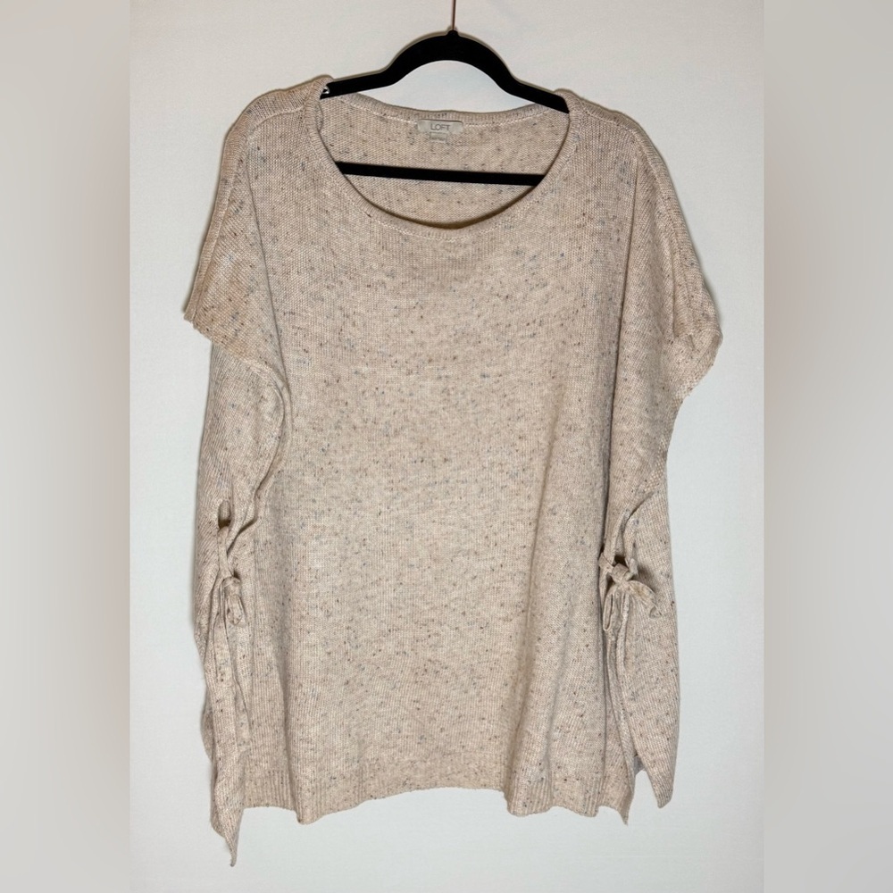Loft oversized sweater poncho • Women’s XS/S